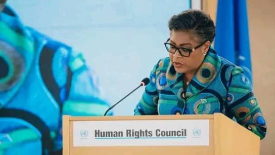 Photo Droits tiers#Judith Sumwina, Première ministre de la RDC