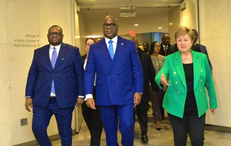 RDC–FMI : une rencontre stratégique entre Félix Tshisekedi et Kristalina Georgieva pour consolider la stabilité macroéconomique et le développement